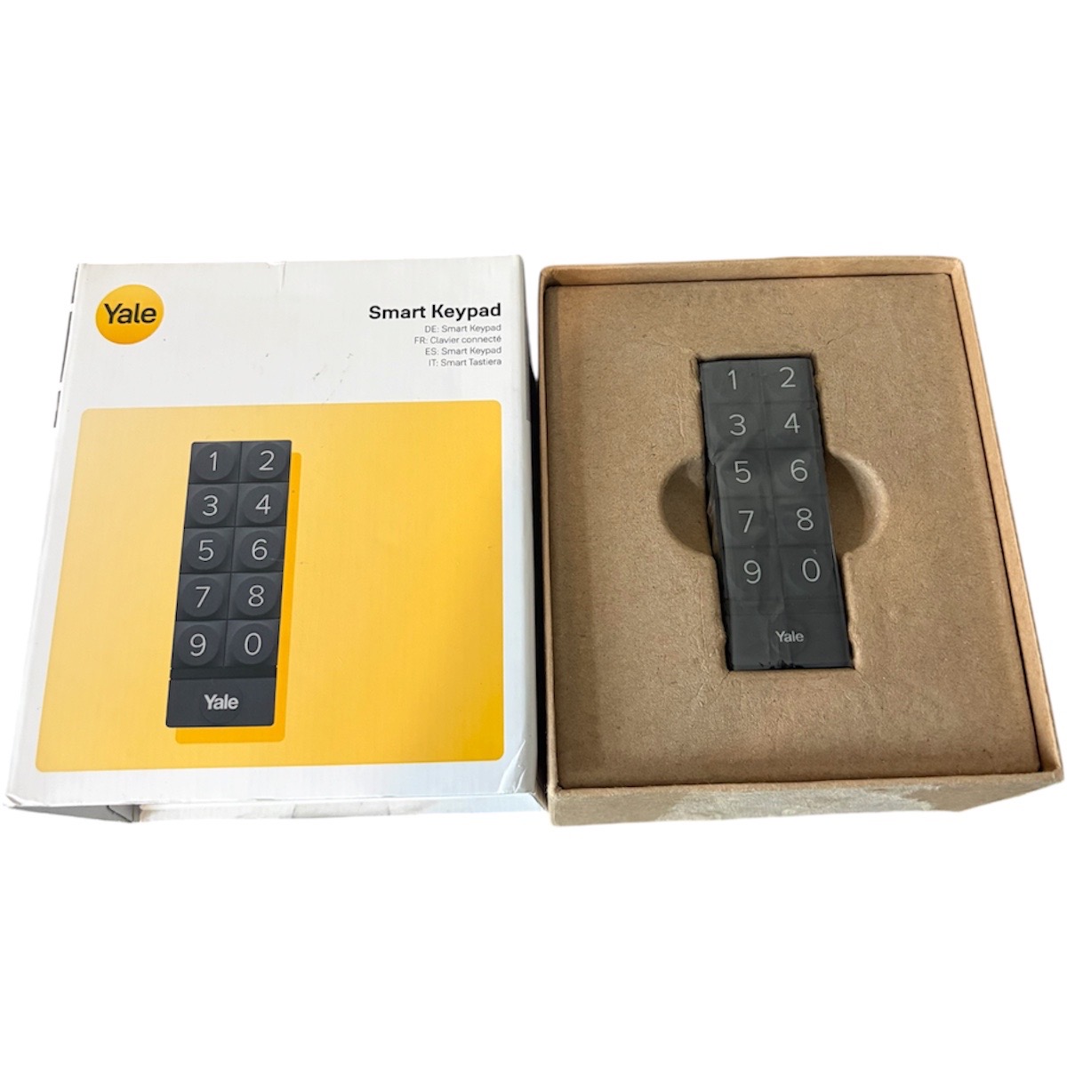 Yale Smart Keypad box and contents